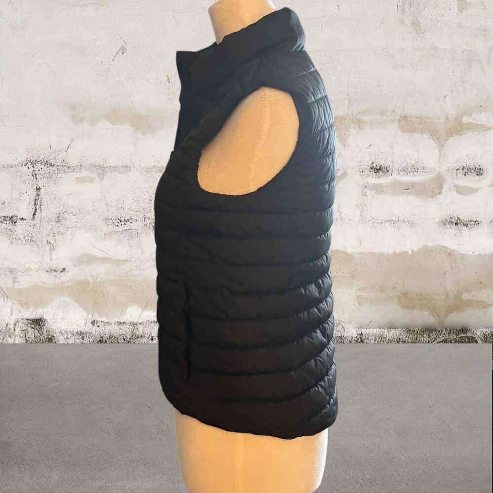 Old Navy Active Kids Black Puffer Vest Size XL (14/16) - Picture 3 of 6